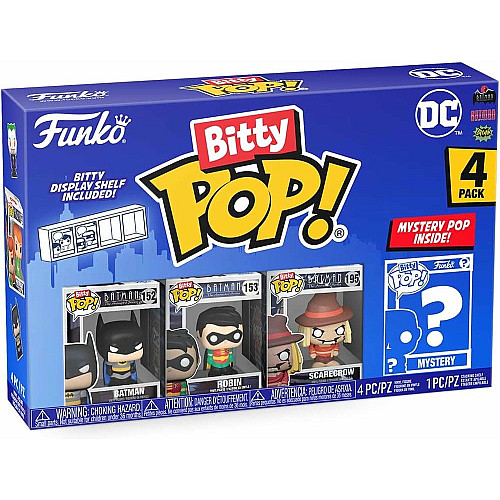 Набор подарочных Funko POP (Bitty): DC - Batman 4PK