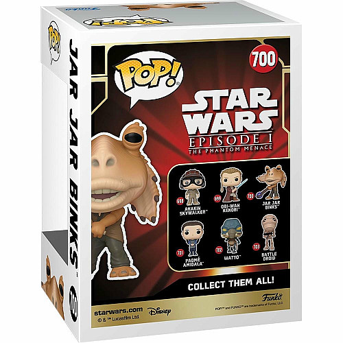 Фігурка Funko POP Star Wars: PM 25th - Jar Jar Binks w/Booma Balls