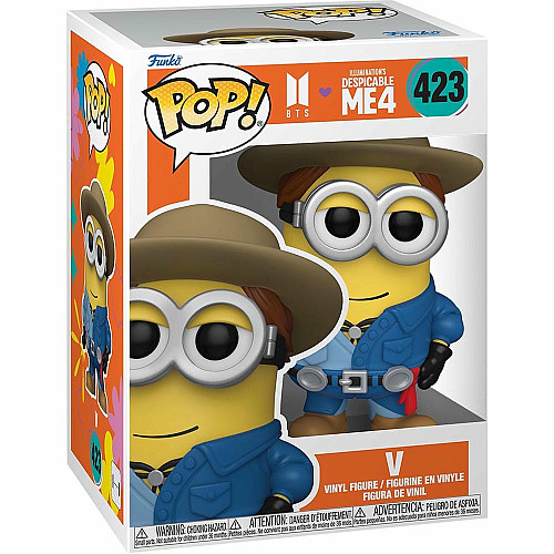 Фігурка Funko POP Rocks: Minions X BTS - V