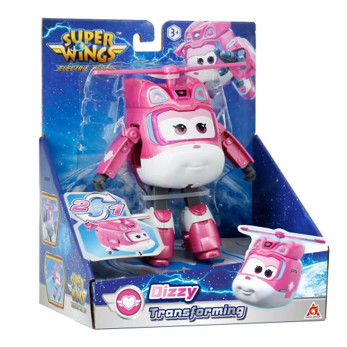 Ігрова фігурка-трансформер Super Wings Transforming Діззі (Dizzy), 12.5см