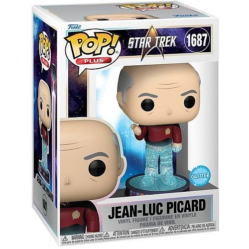 Фігурка Funko POP Plus: Star Trek Transporter - Picard