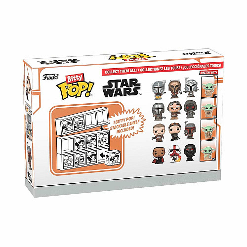 Набор подарочных Funko POP (Bitty): Mandalorian - Moff Gideon 4pk