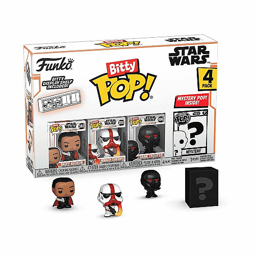 Набор подарочных Funko POP (Bitty): Mandalorian - Moff Gideon 4pk