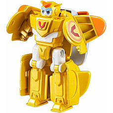 Ігрова фігурка-трансформер Super Wings Transforming Super Pet Золотий Хлопчик улюбленець (Golden Boy pet)