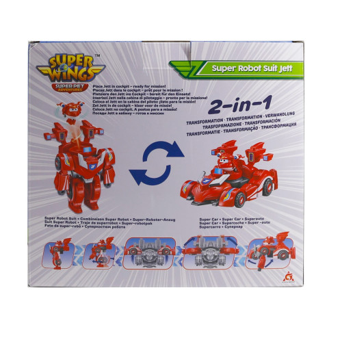 Ігровий набір Super Wings Super Robot Suit Джетт (Jett)