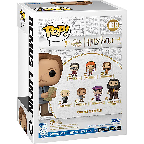 Фігурка Funko POP Movies: HP POA - Lupin w/Map