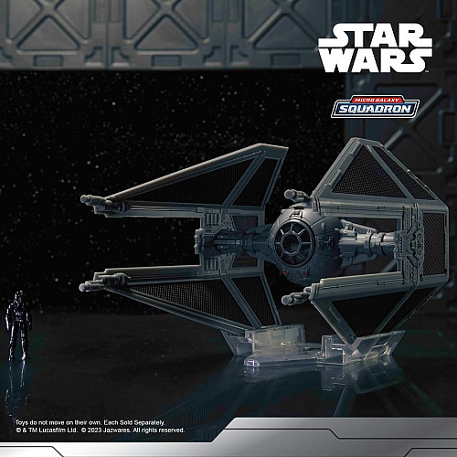 Игровая коллекционная фигурка Star Wars Small Vehicle Транспорт и фигурка TIE Interceptor 7.5см