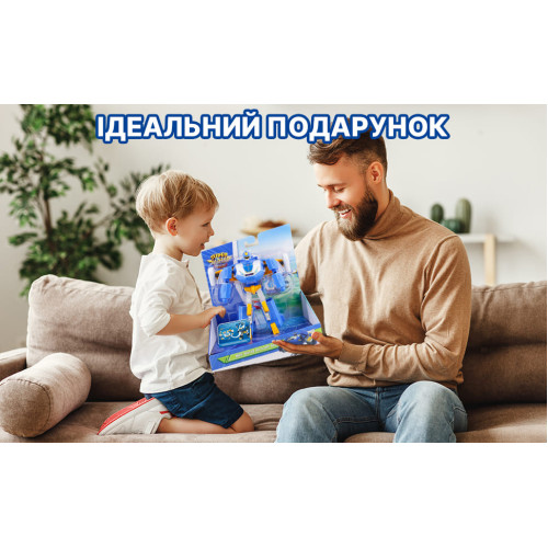 Ігрова фігурка-трансформер Super Wings Міні Повітряна База Робот