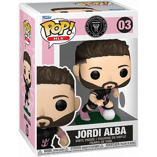 Фігурка Funko POP Football: Inter Miami - Jordi Alba (Away)
