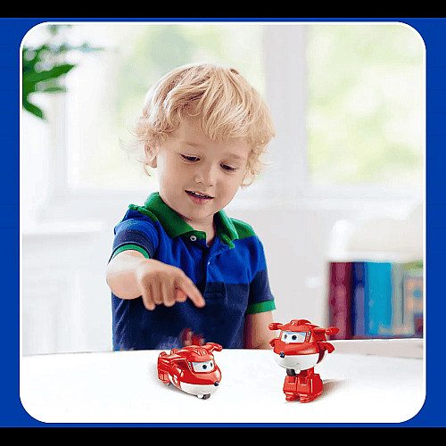 Ігрова фігурка-трансформер Super Wings Transform-a-Bots Джетт (Jett)