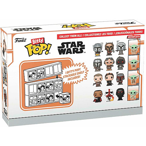 Набір подарунковий Funko POP (Bitty): Mandalorian 4PK - Marshal