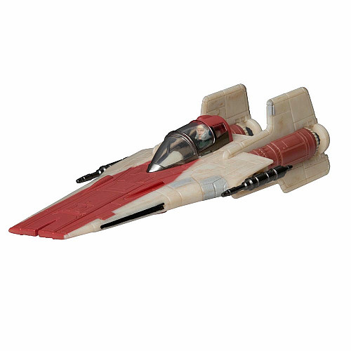 Ігрова колекційна фігурка Star Wars Small Vehicle Транспорт та фігурка A-Wing 7.5см