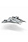 Игровая коллекционная фигурка Star Wars Medium Vehicle Транспорт и фигурка Kom'rk-Class Mandalorian Starfighter 12.5см