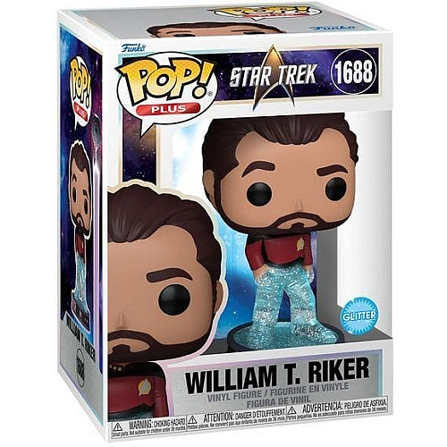 Фігурка Funko POP Plus: Star Trek Transporter - Riker