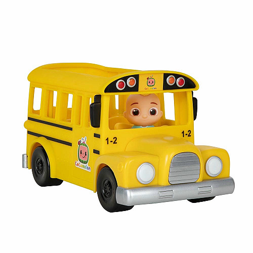Игровой набор CoComelon Feature Vehicle Желтый школьный Автобус со звуком