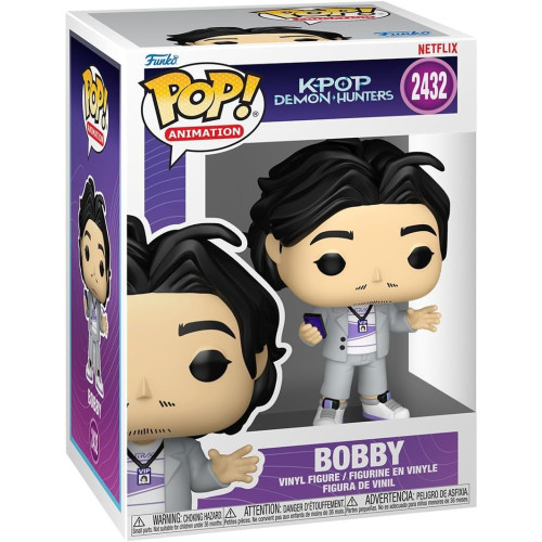 Фігурка Funko POP Animation: KPOP Demon Hunters - Bobby