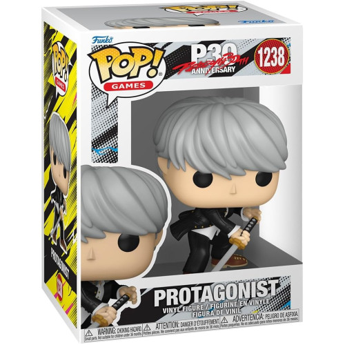 Фігурка Funko POP Games: Persona 4 Golden - Protagonist (Yu)