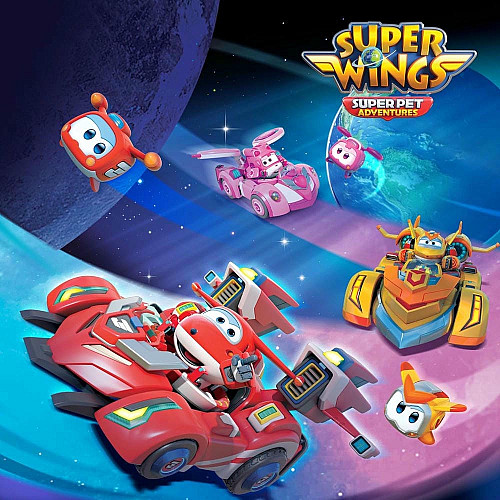 Игровой набор Super Wings Spinning Vehicle Джером (Jerome)