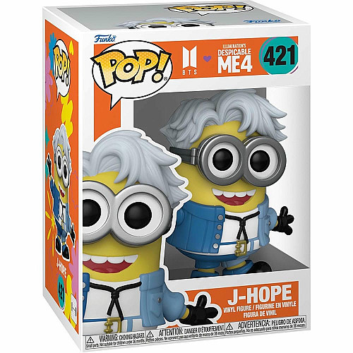 Фігурка Funko POP Rocks: Minions X BTS - J-Hope