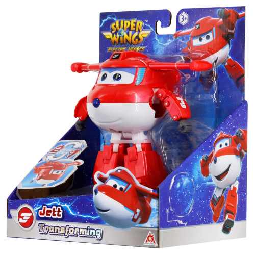 Ігрова фігурка-трансформер Super Wings Transforming Джетт (Jett)
