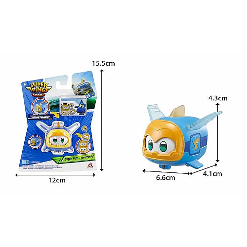 Ігрова фігурка Super Wings Super Pet Джером улюбленець (Jerome pet), світло