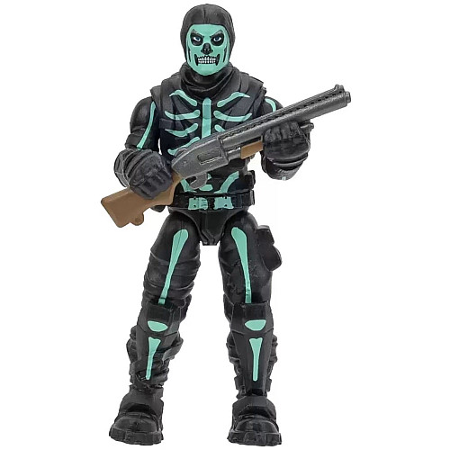 Коллекционная фигурка Fortnite Micro Legendary Skull Trooper - Green, 6см