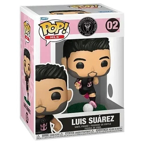 Фігурка Funko POP Football: Inter Miami - Luis Suarez (Away)