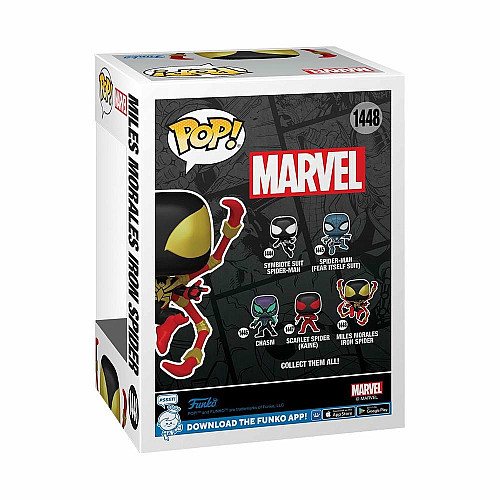 Фігурка Funko POP Marvel: Spider-Man Comics - Miles Is W/Chase