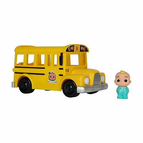 Игровой набор CoComelon Feature Vehicle Желтый школьный Автобус со звуком