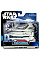 Игровая коллекционная фигурка Star Wars Medium Vehicle Транспорт и фигурка Kom'rk-Class Mandalorian Starfighter 12.5см