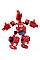 Конструктор-трансформер Super Wings Small Blocks 2в1 Buildable Transforming Vehicle Джетт (Jett)