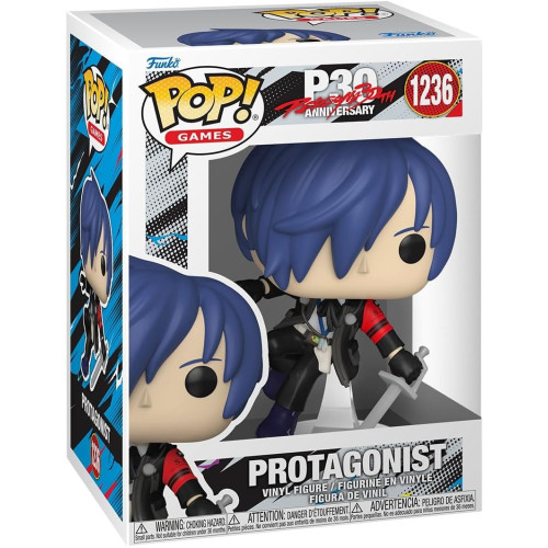 Фігурка Funko POP Games: Persona 3 - Male Protagonist (Makoto)