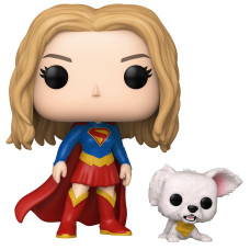 Фігурка Funko POP Movies: Supergirl - Supregirl w/puppy Krypto