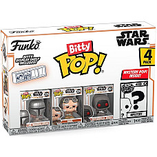 Набір подарунковий Funko POP (Bitty): Mandalorian - Mandalorian 4pk