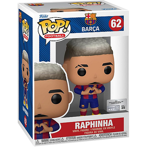 Фігурка Funko POP Football: FC Barcelona - Raphinha