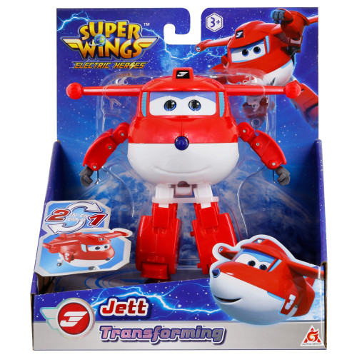 Ігрова фігурка-трансформер Super Wings Transforming Джетт (Jett)