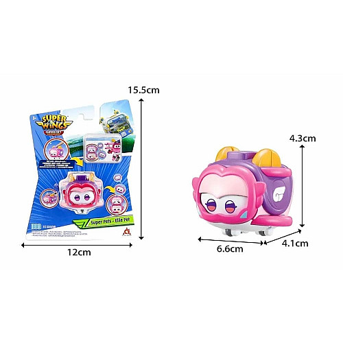 Ігрова фігурка Super Wings Super Pet Еллі улюбленець (Ellie pet), світло