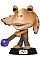 Фігурка Funko POP Star Wars: PM 25th - Jar Jar Binks w/Booma Balls