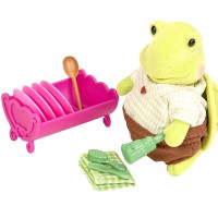 Игровой набор с фигуркой Li`l Woodzeez Черепаха-хозяйка