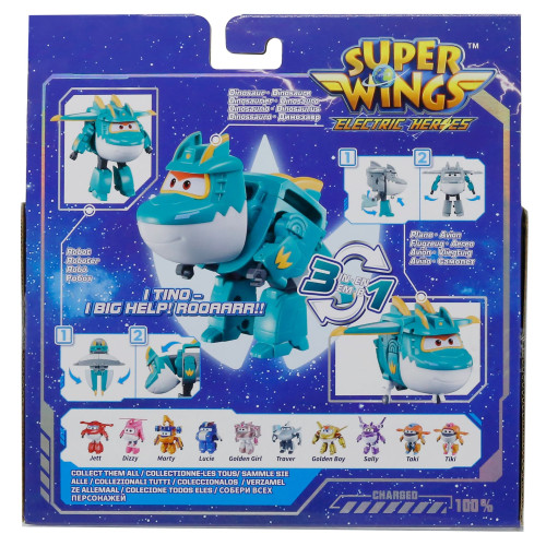 Ігрова фігурка-трансформер Super Wings Transforming Тіно (Tino)