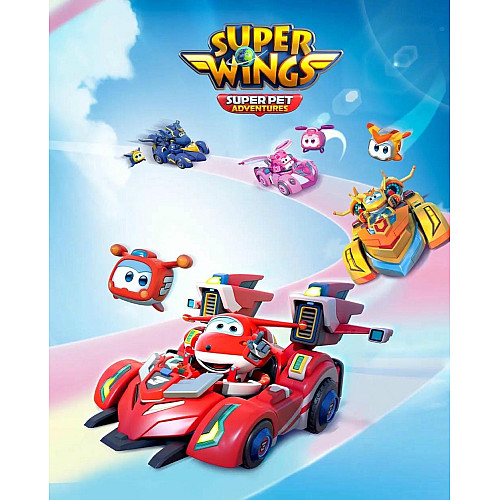 Игровой набор Super Wings Spinning Vehicle Джером (Jerome)