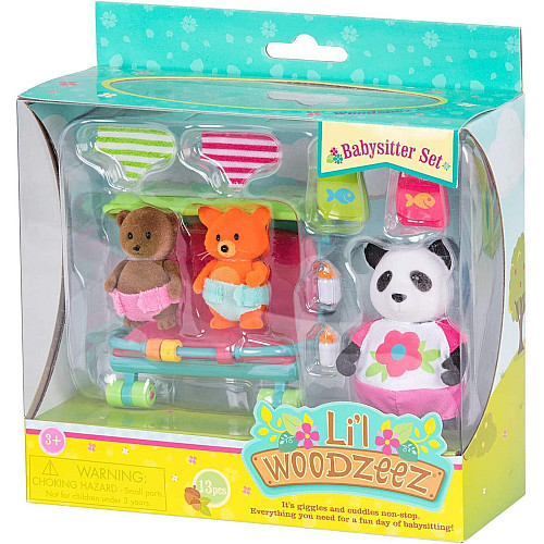 Игровой набор с фигуркой Li'l Woodzeez Няня