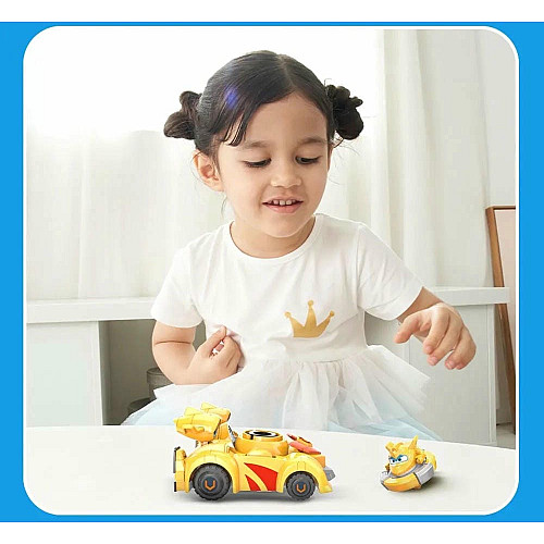 Игровой набор Super Wings Spinning Vehicle Золотой Мальчик (Golden Boy)