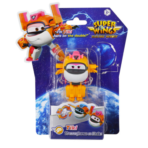 Ігрова фігурка-трансформер Super Wings Transform-a-Bots Тікі (Tiki), 5см