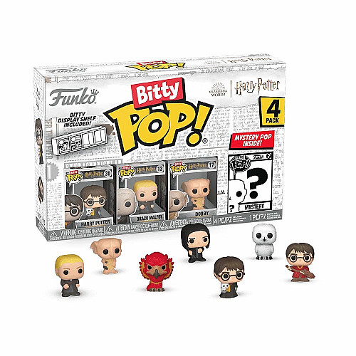 Набір подарунковий Funko POP (Bitty): Harry Potter - Harry Potter 4pk