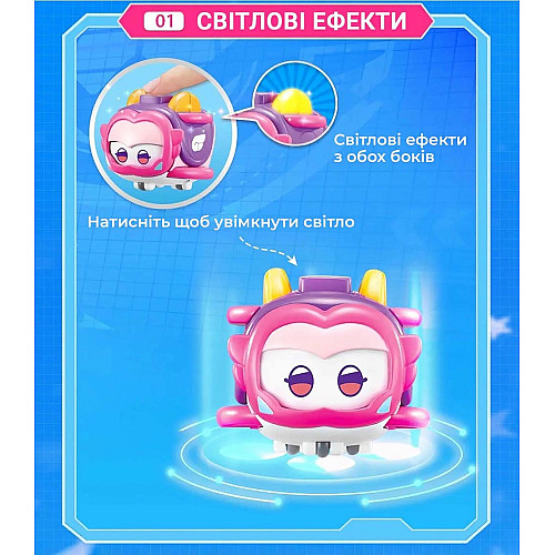 Ігрова фігурка Super Wings Super Pet Еллі улюбленець (Ellie pet), світло