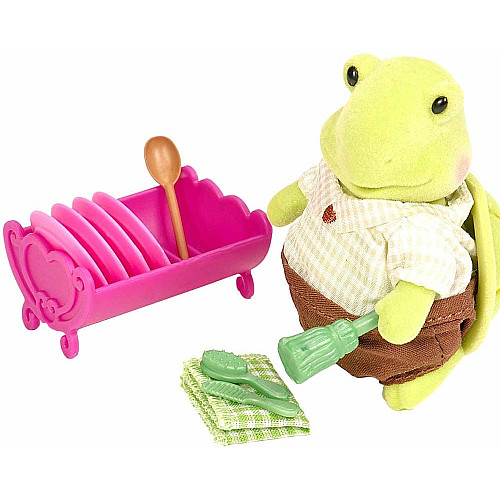 Игровой набор с фигуркой Li`l Woodzeez Черепаха-хозяйка