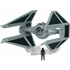 Ігрова колекційна фігурка Star Wars Small Vehicle Транспорт та фігурка TIE Interceptor 7.5см