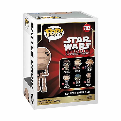 Фігурка Funko POP Star Wars: PM 25th - Battle Droid