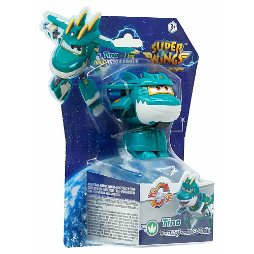 Игровая фигурка-трансформер Super Wings Transform-a-Bots Тино (Tino)